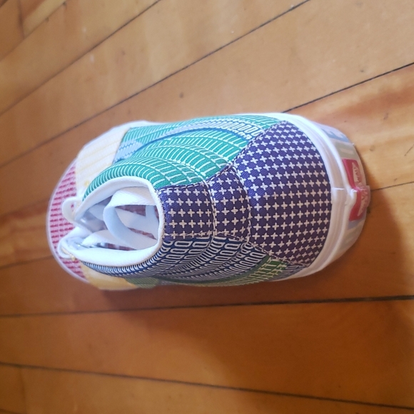 Vans SK8-MID (Pride) lgbtq Mens Skate shoe size 10.5 Womens size 12 - Picture 3 of 12